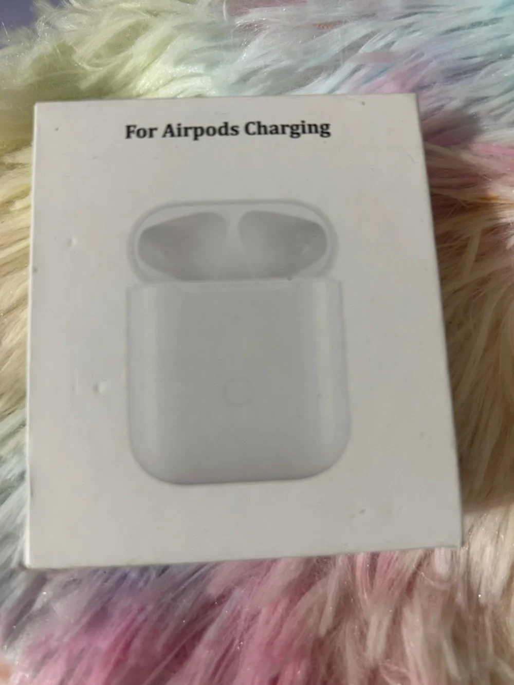 White AirPods Charging Case Accessory